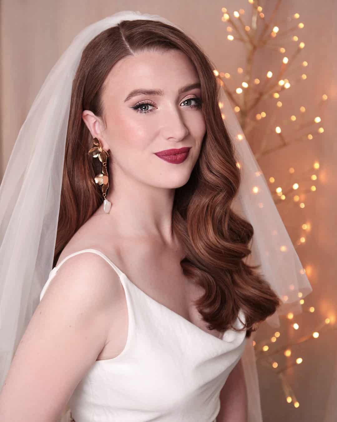 Makeup For Dark Haired Brides