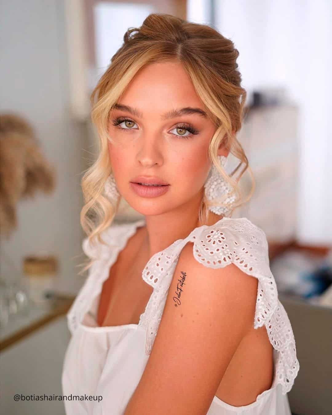 Natural Bridal Makeup Brown Eyes