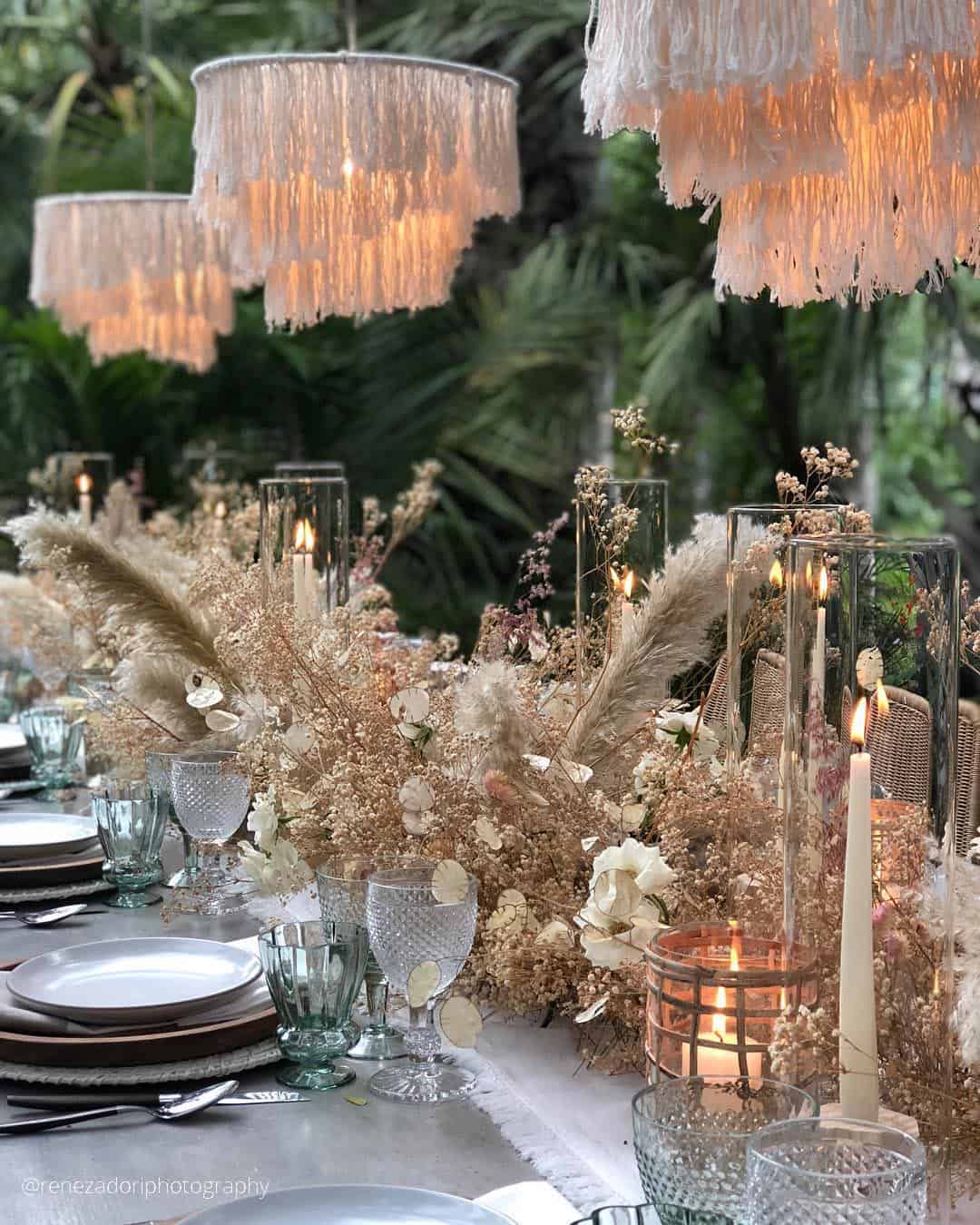 Pampas Grass Centerpiece Ideas