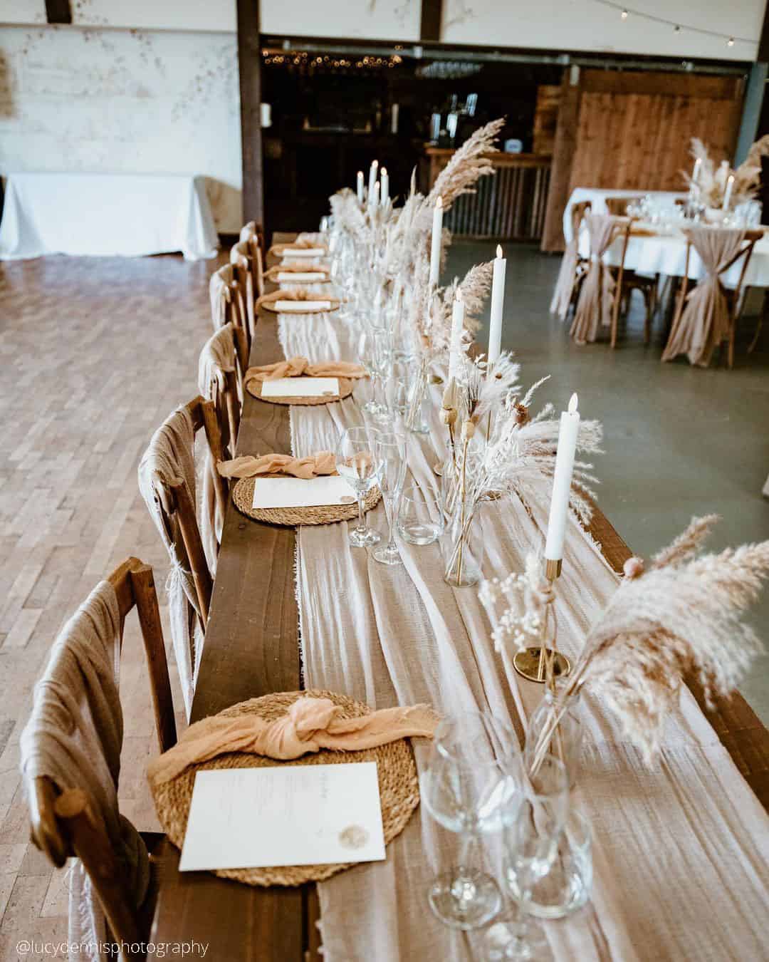 Pampas Grass Centerpiece Ideas