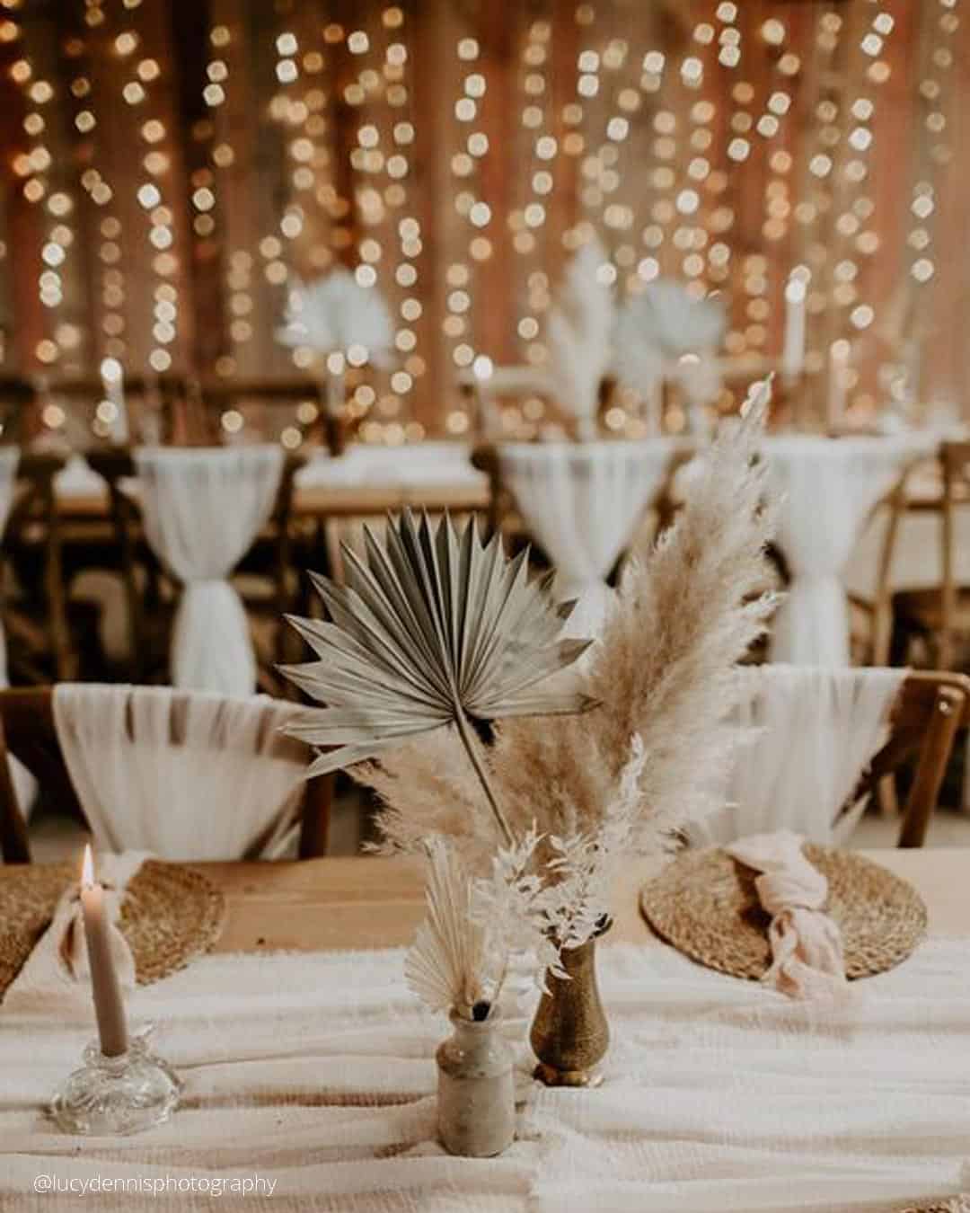 Pampas Grass Centerpiece Ideas