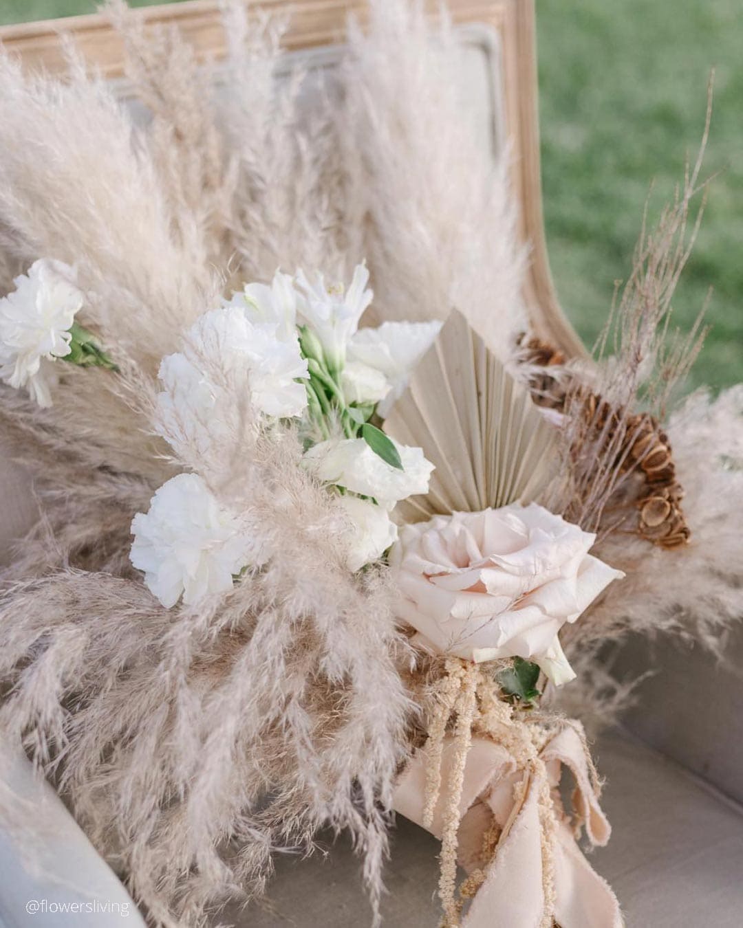 Cake Ideas With Pampas Grass