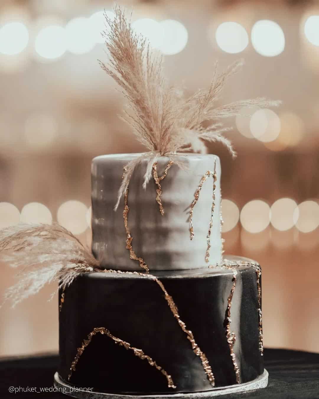 Cake Ideas With Pampas Grass