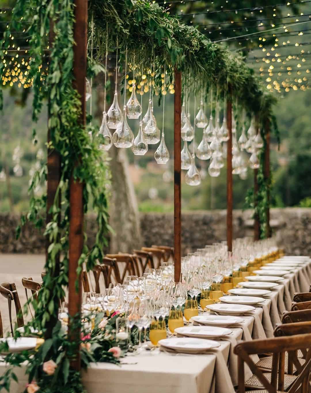 Centerpieces For Park Wedding