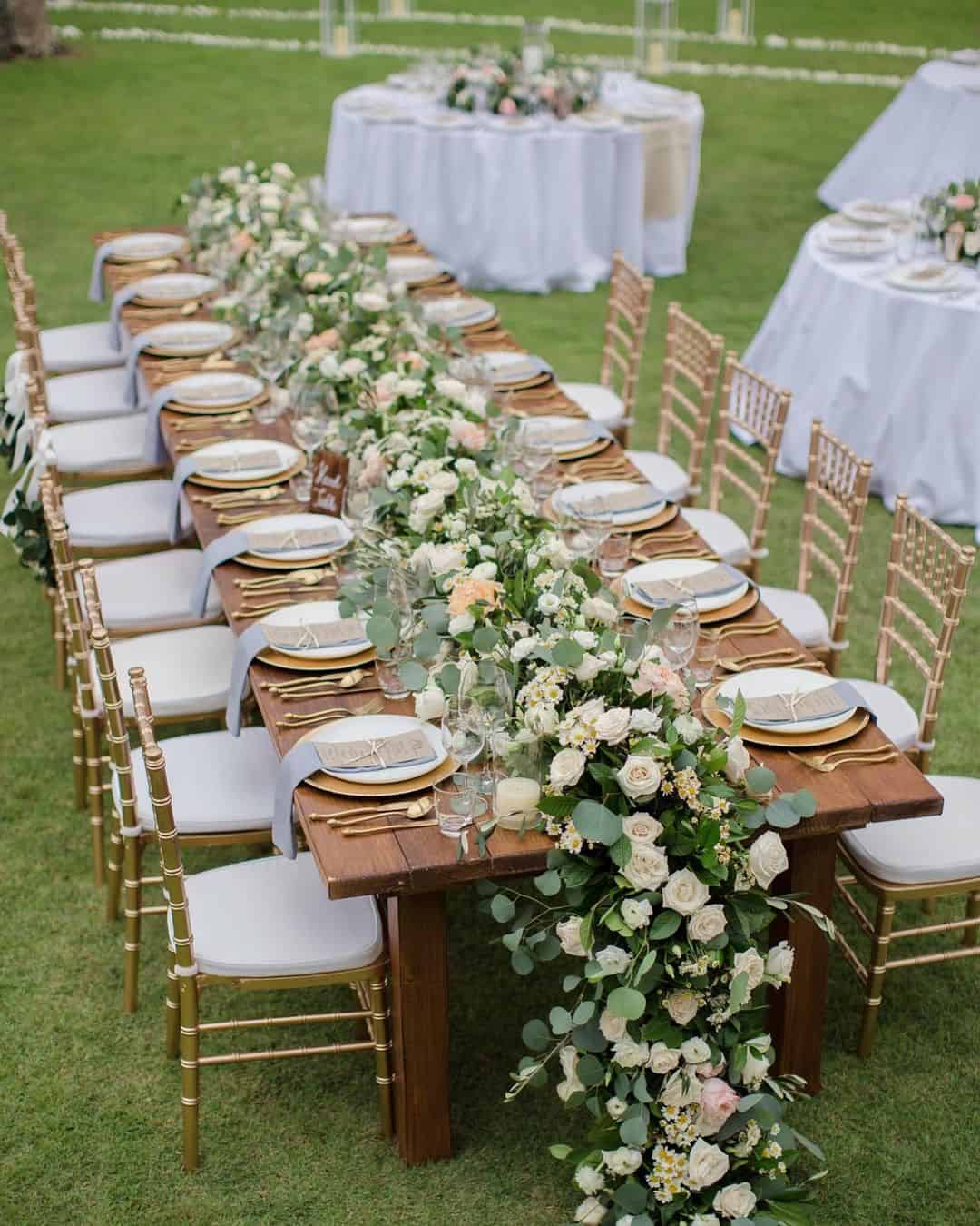 Centerpieces For Park Wedding