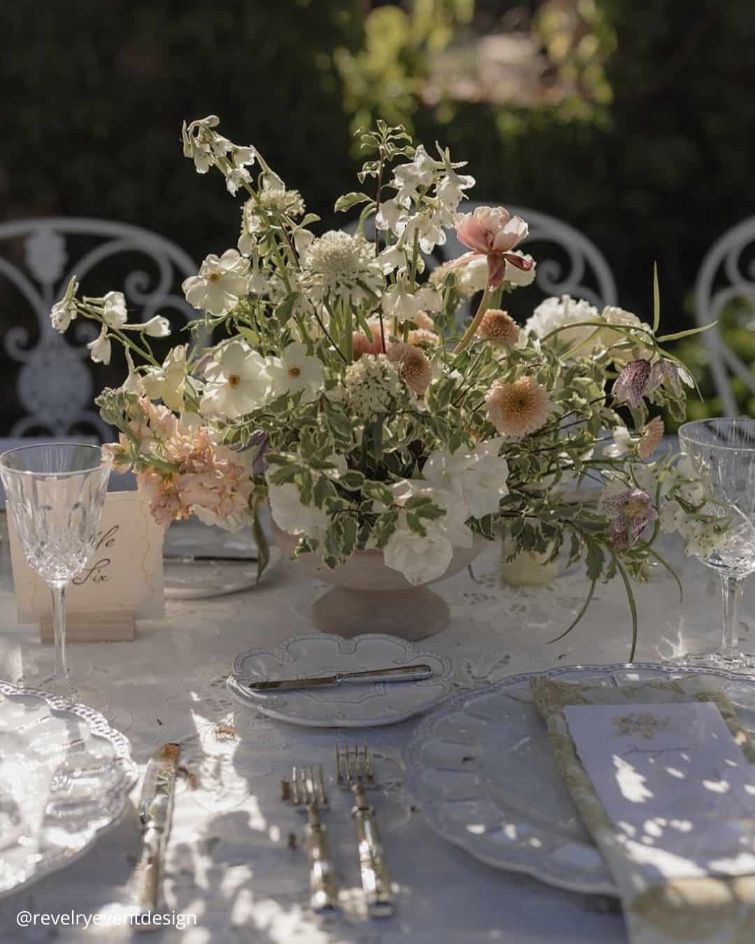 Centerpieces For Park Wedding