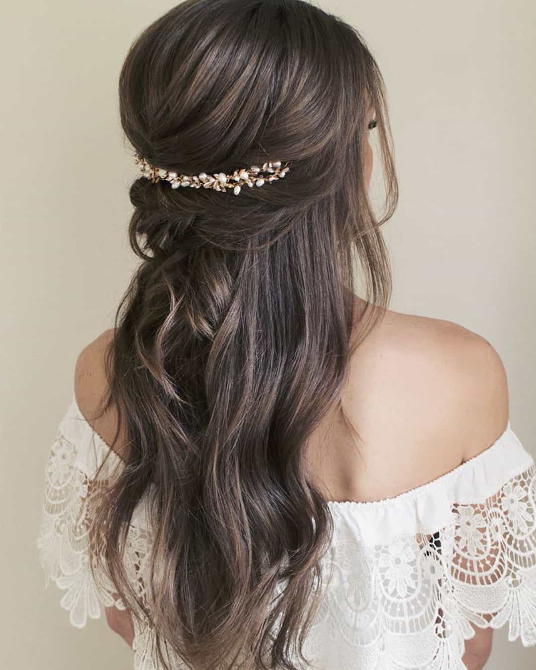 Loose Curls Hairstyles For Wedding