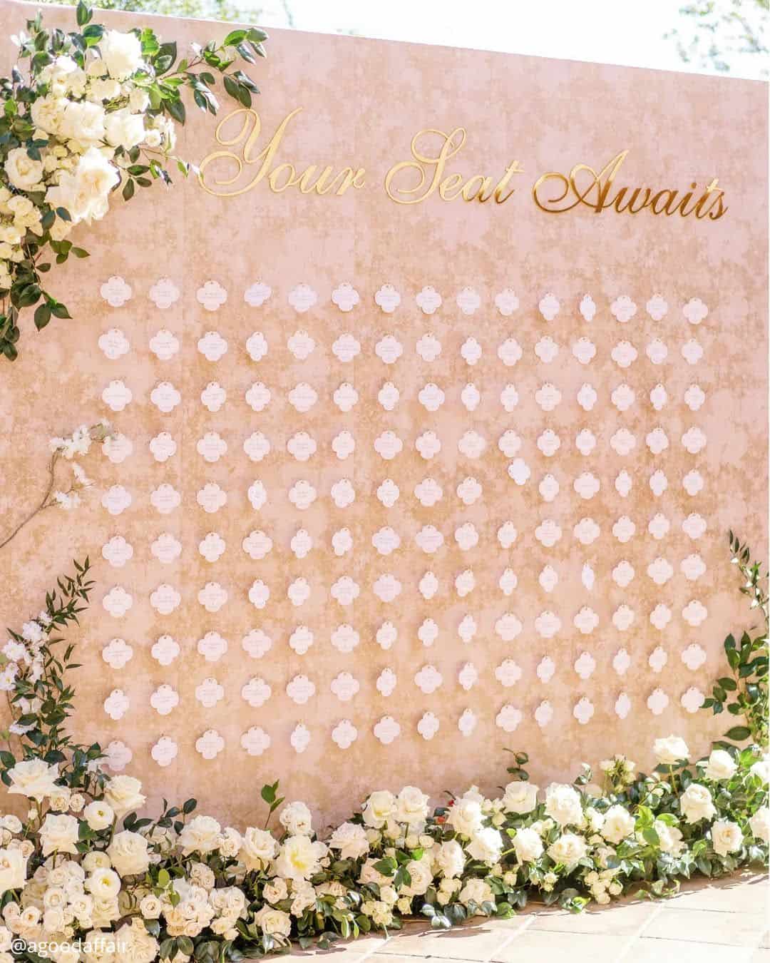 Rose Gold Decorations With Flowers