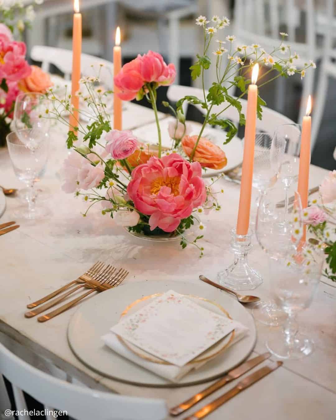 Rose Gold Chair Decorations