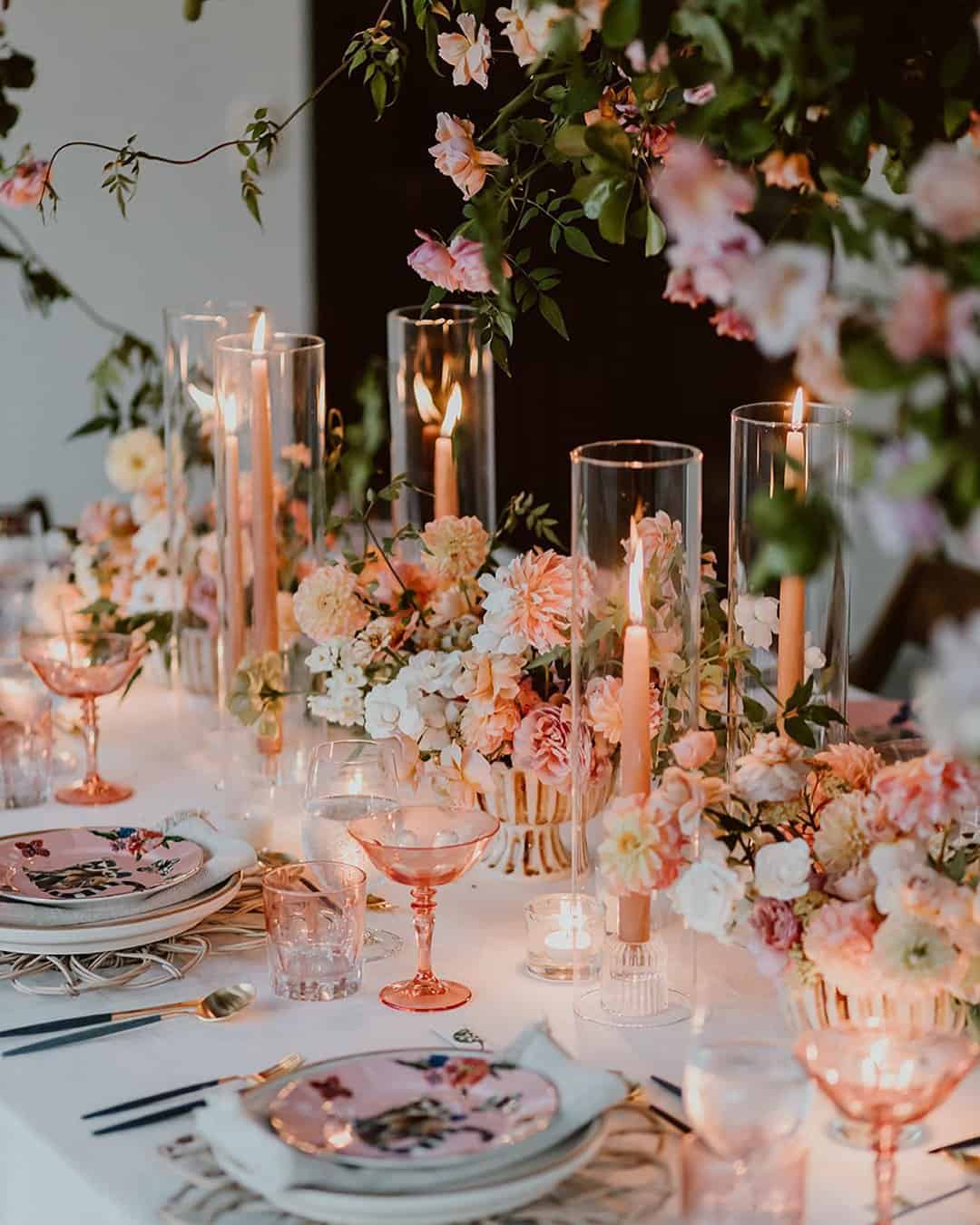 Rose Gold Chair Decorations