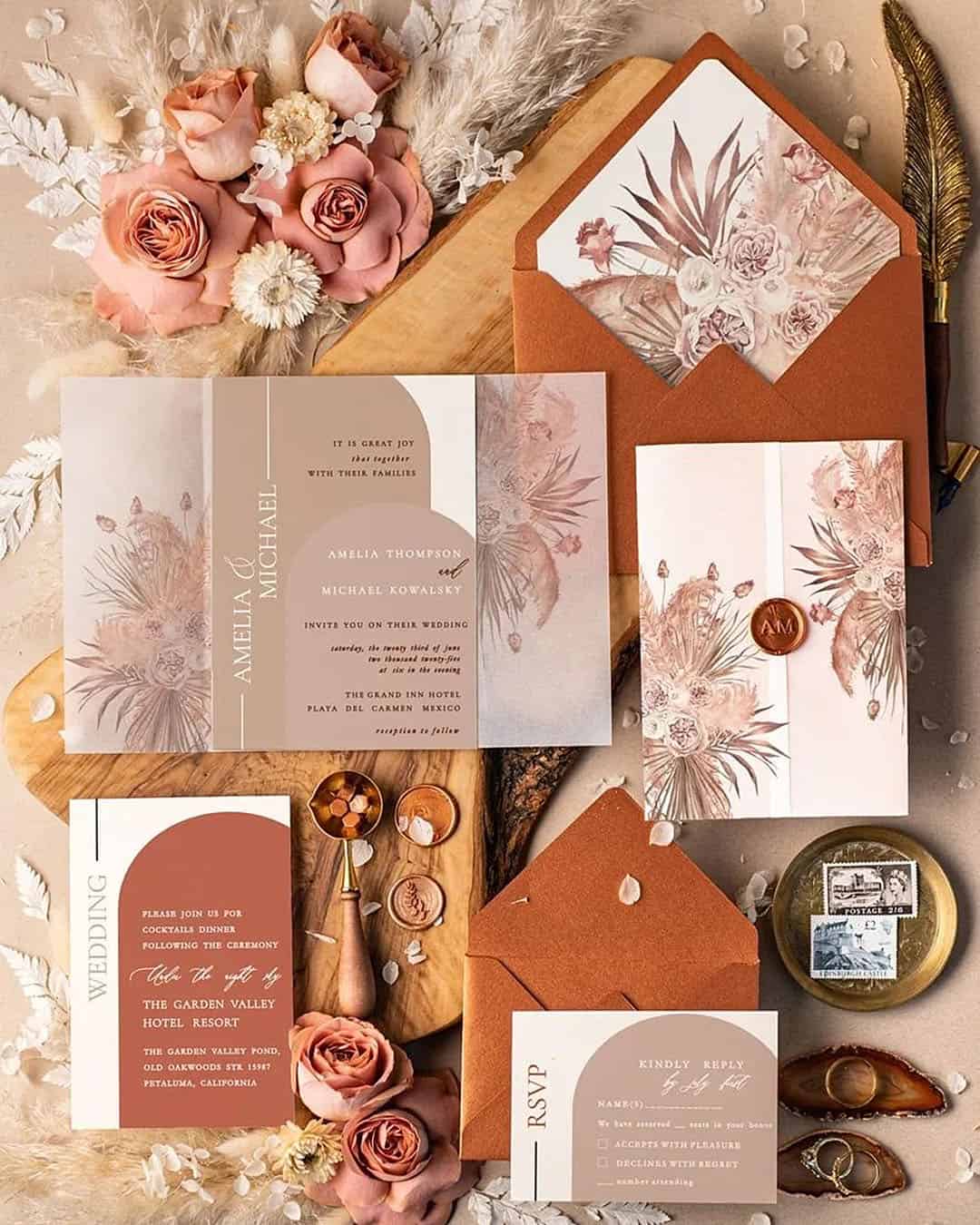 Unique Wedding Invitation Ideas