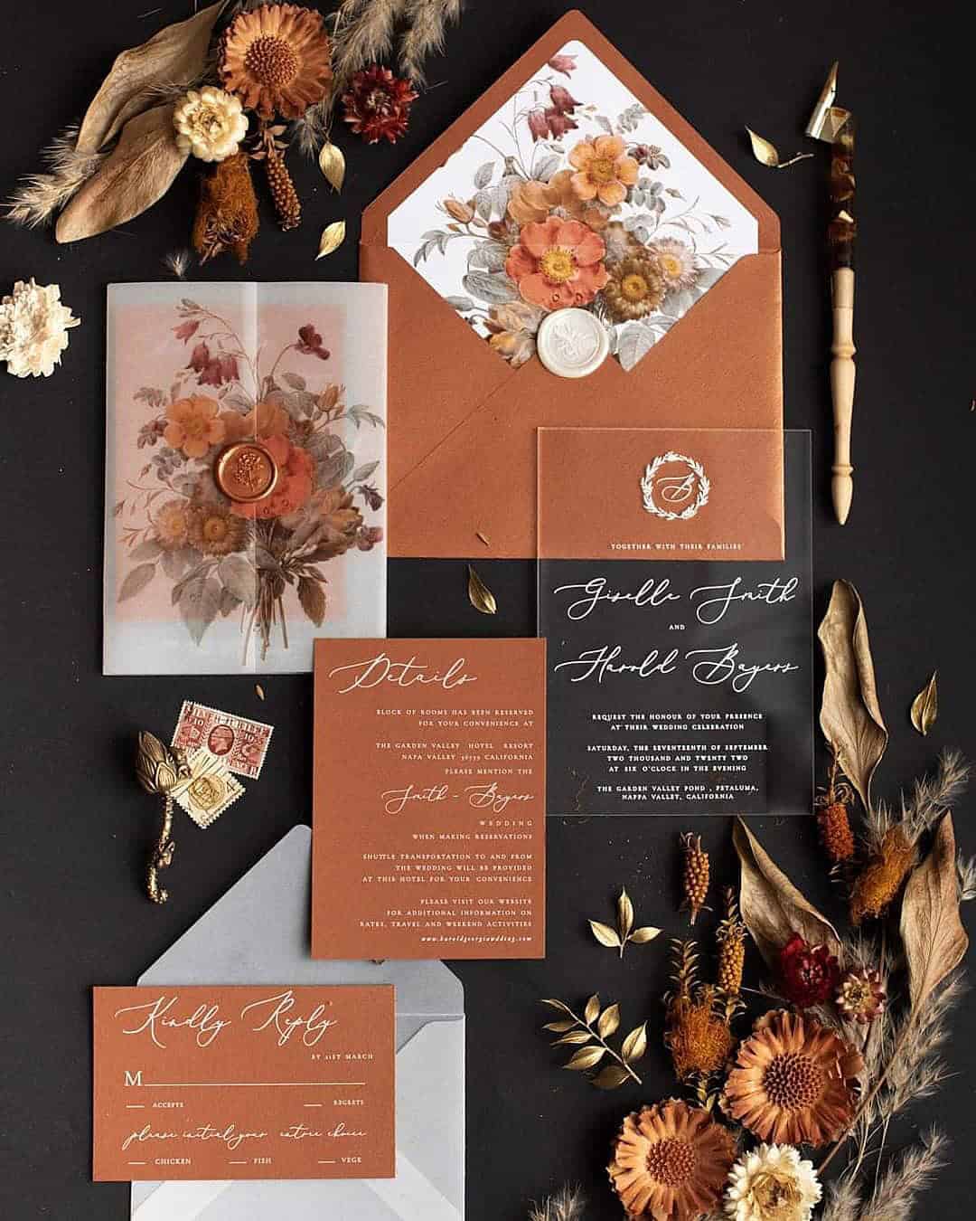 Modern Wedding Invitations