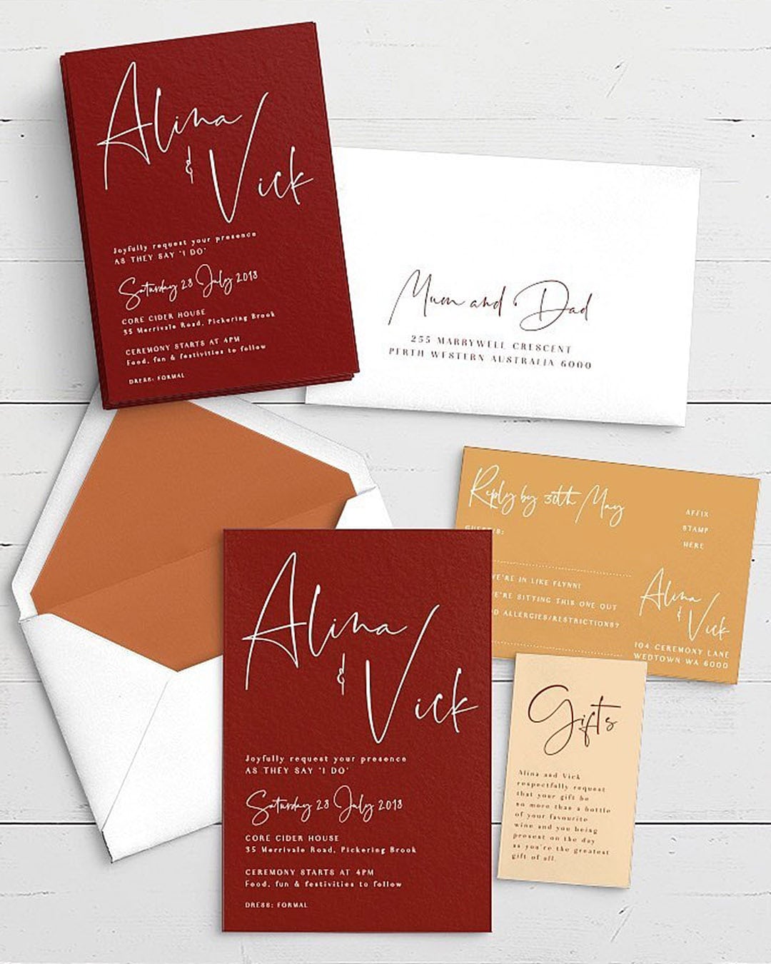 Unique Wedding Invitation Ideas