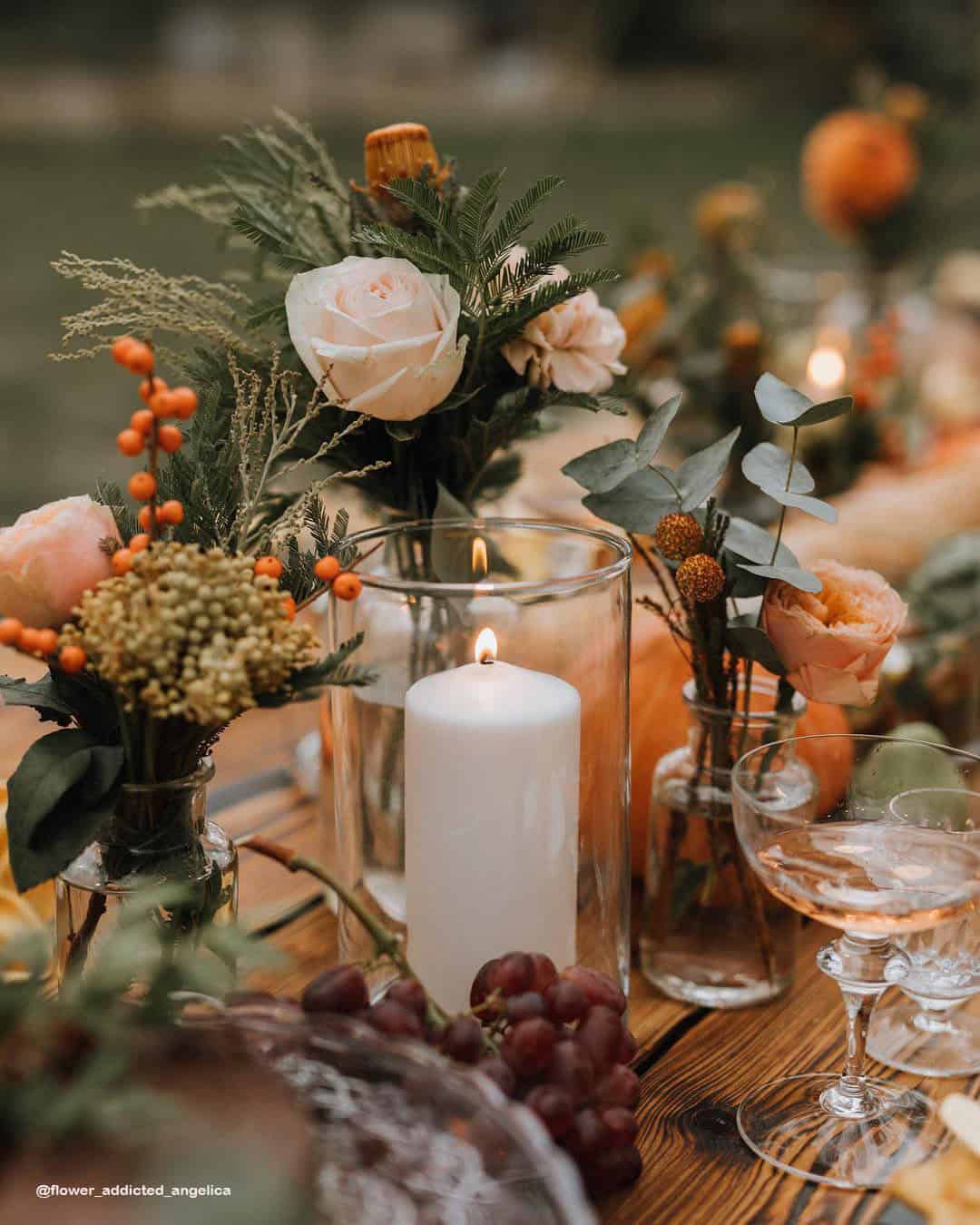 Centerpieces With Candles