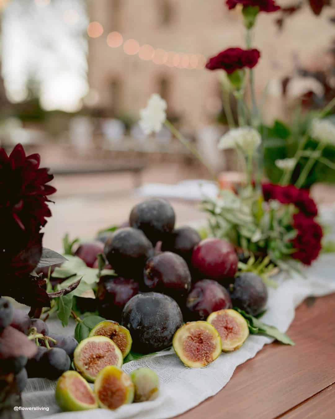 Fruit Wedding Centerpieces