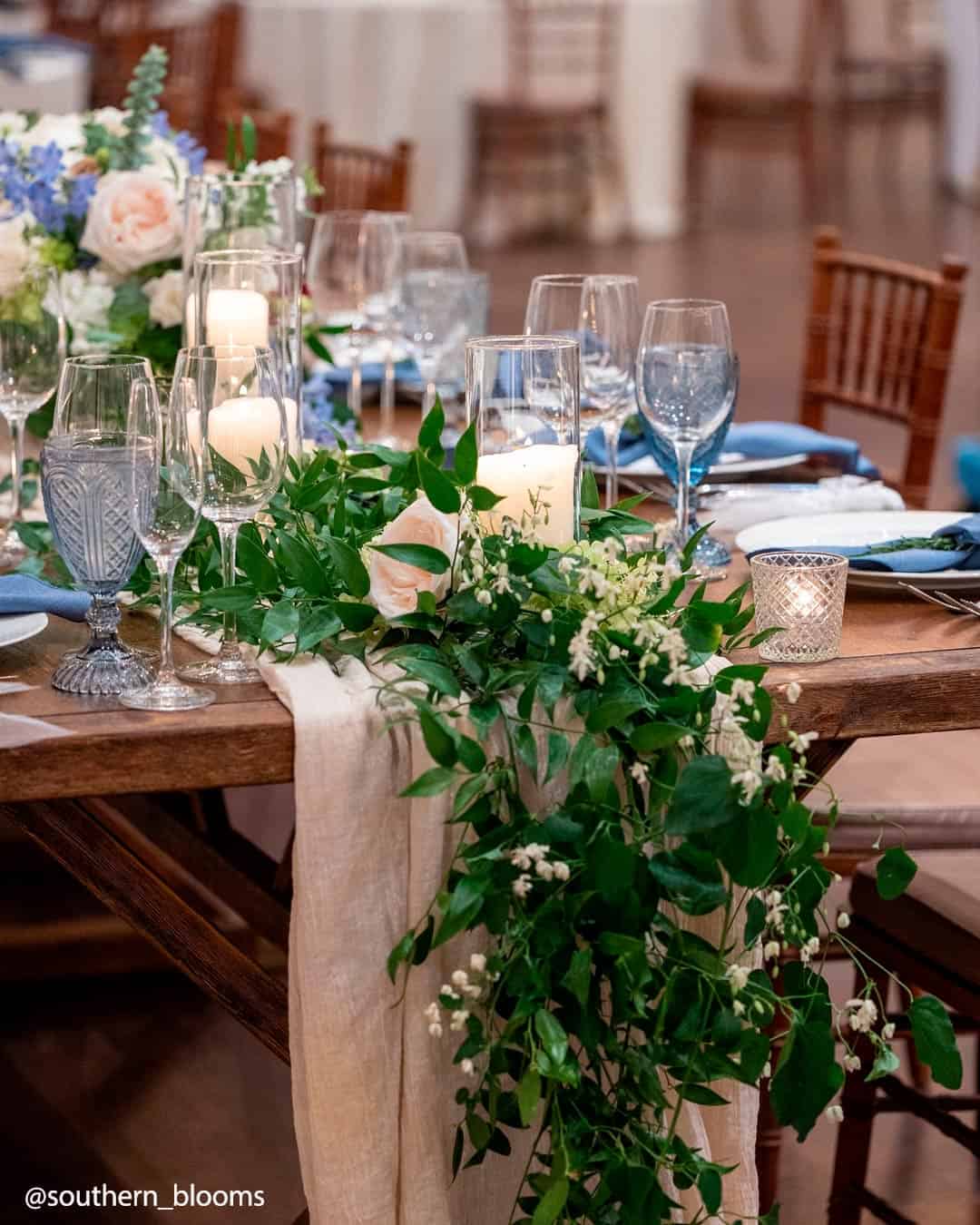 Rustic Wedding Table Decorations
