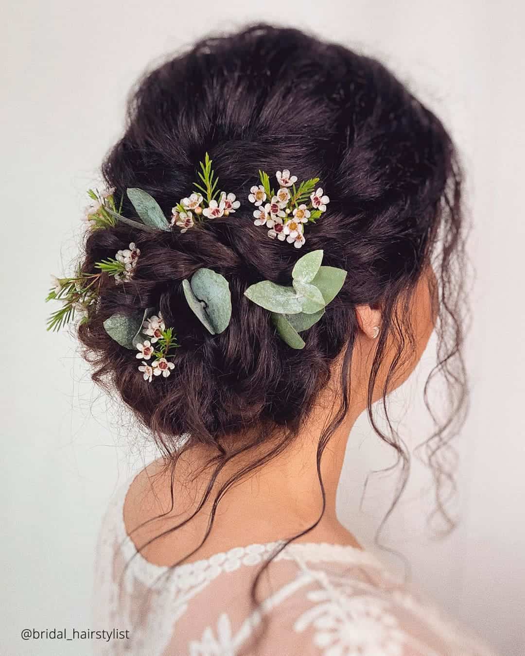 Rustic Wedding Hairstyles for Bridesmaids