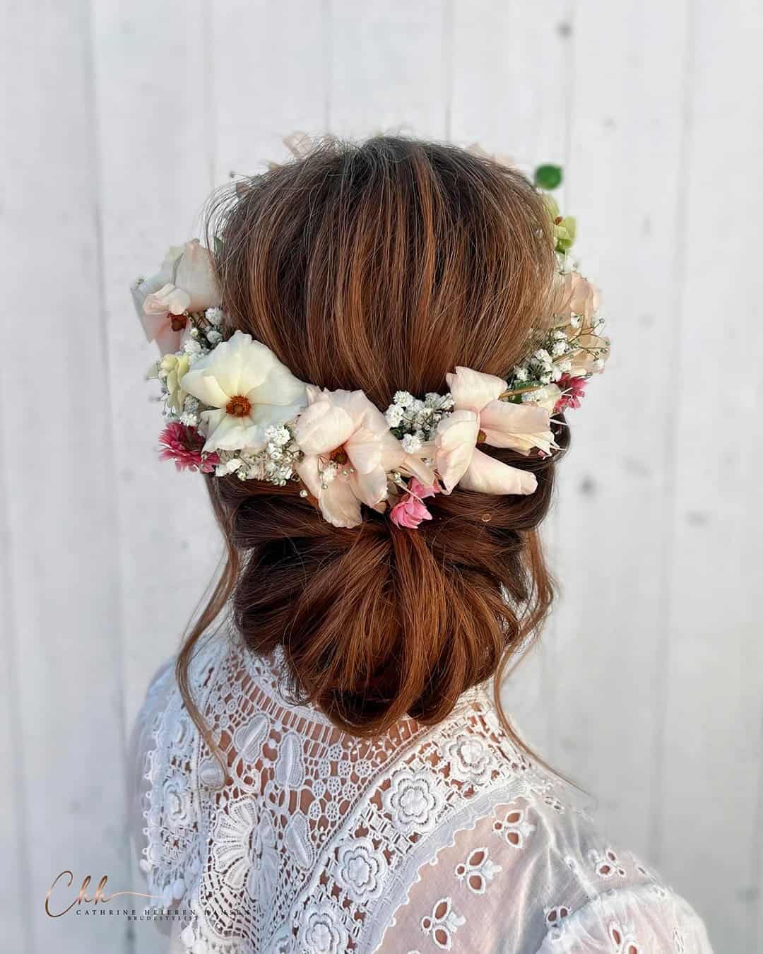 Rustic Wedding Hairstyles for Bridesmaids