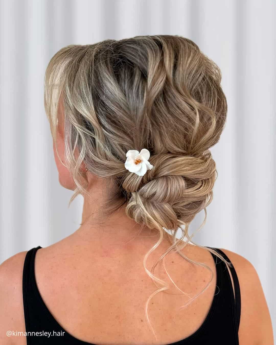 Rustic Wedding Hairstyles for Bridesmaids
