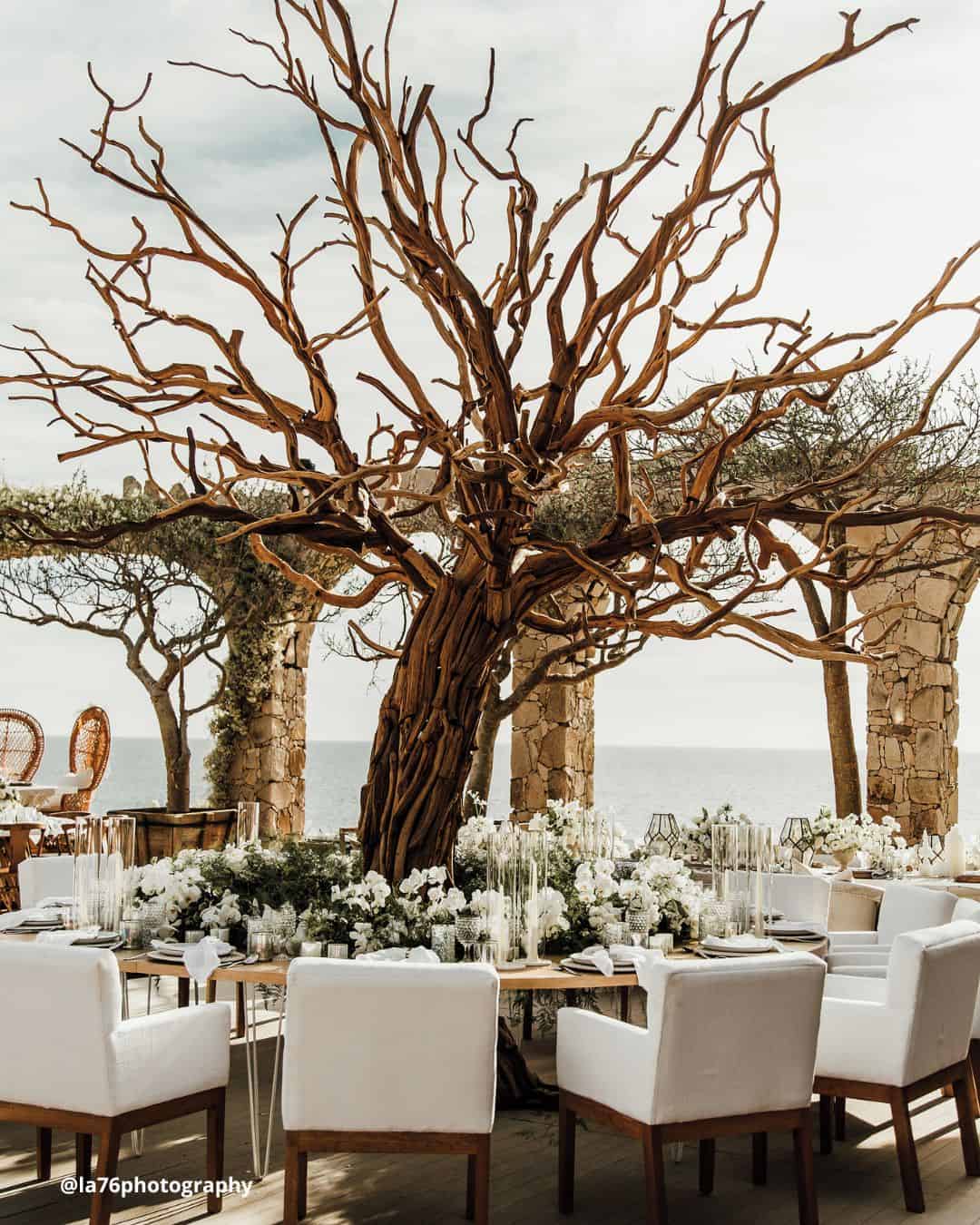 Rustic Aisle Decor