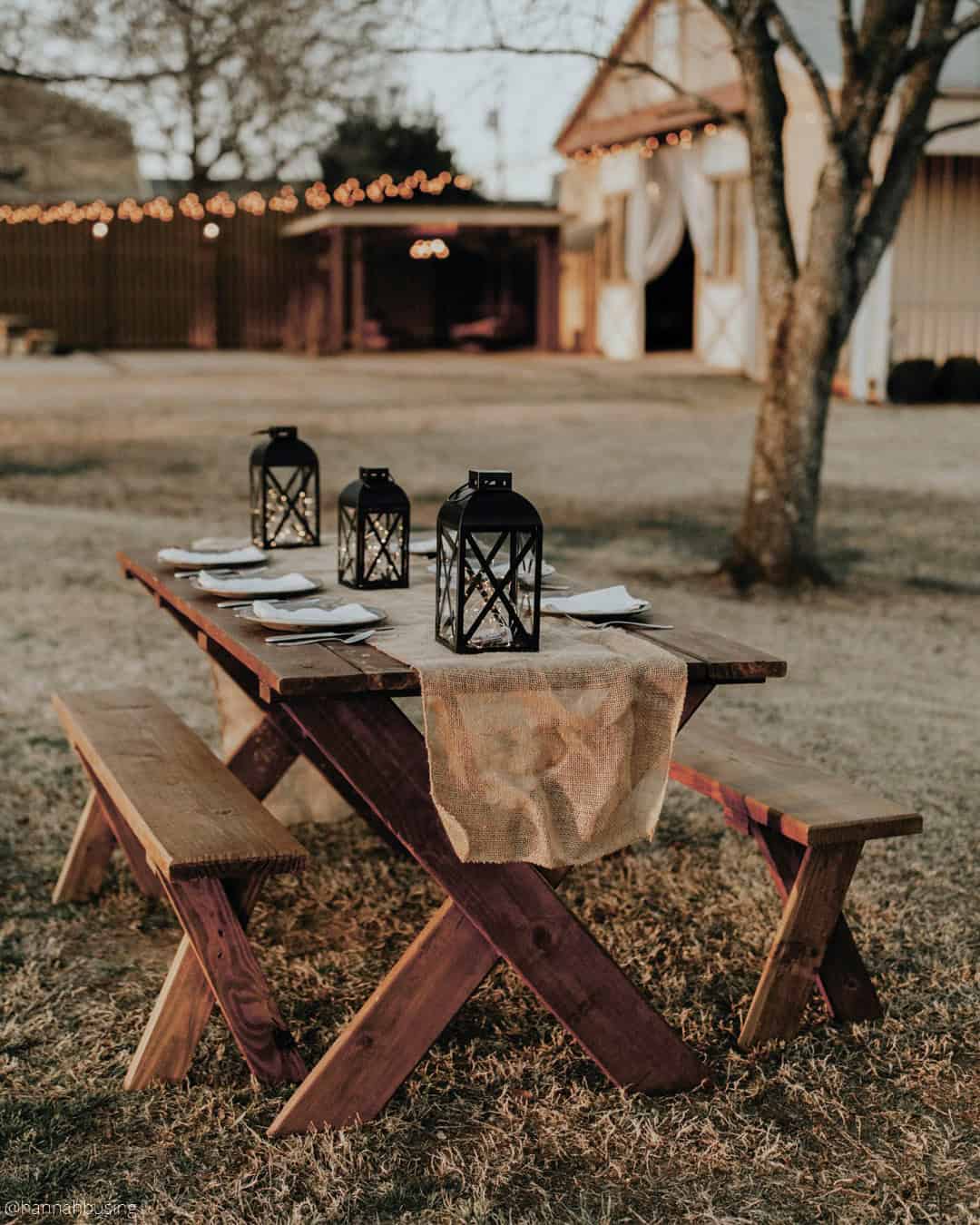 Burlap and Lace