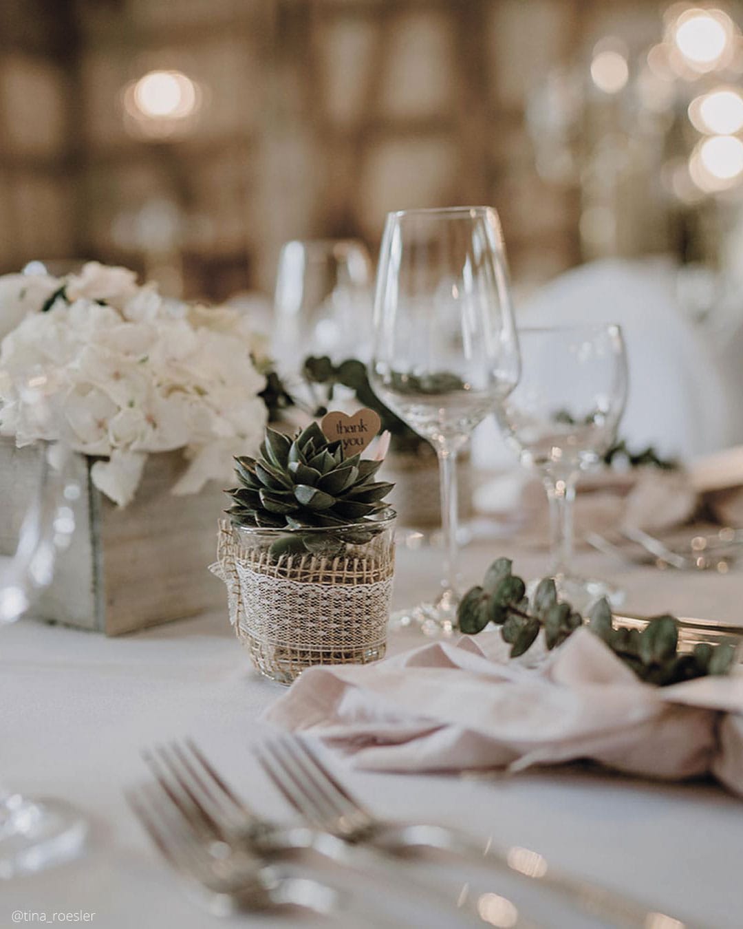Burlap and Lace