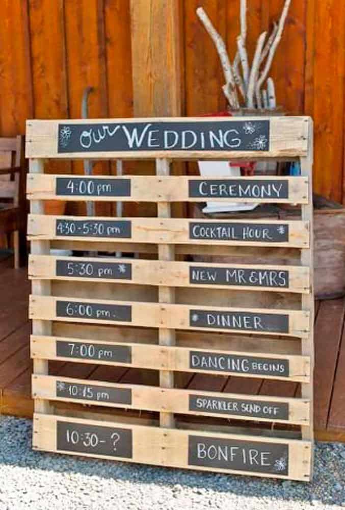 Wedding Seating Signs