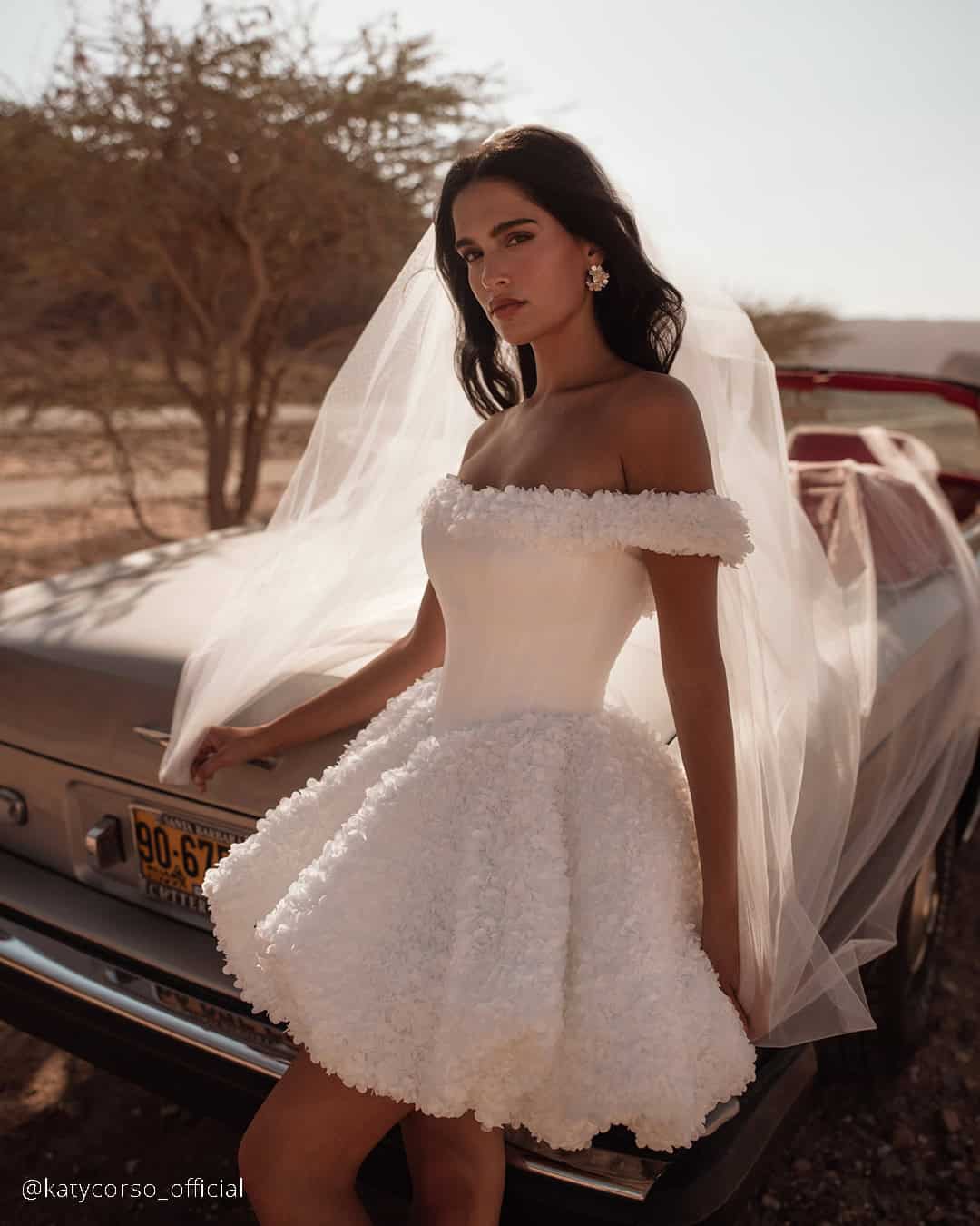Bubble Hem Wedding Dresses