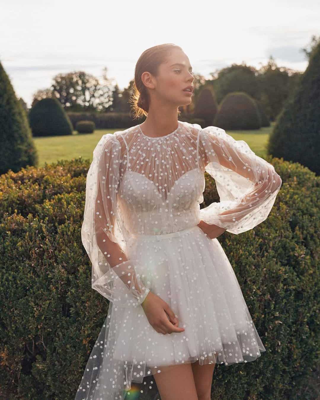 Short Vintage Wedding Dresses