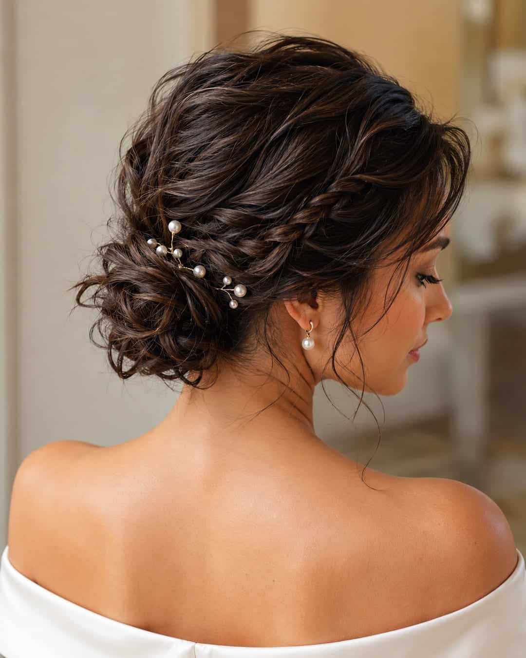 Wedding Updo Hairstyles For Short Hair