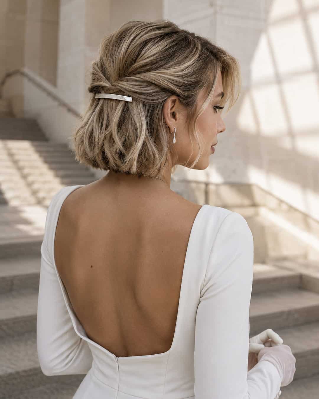 Wedding Hairstyles For Short Hair Bob