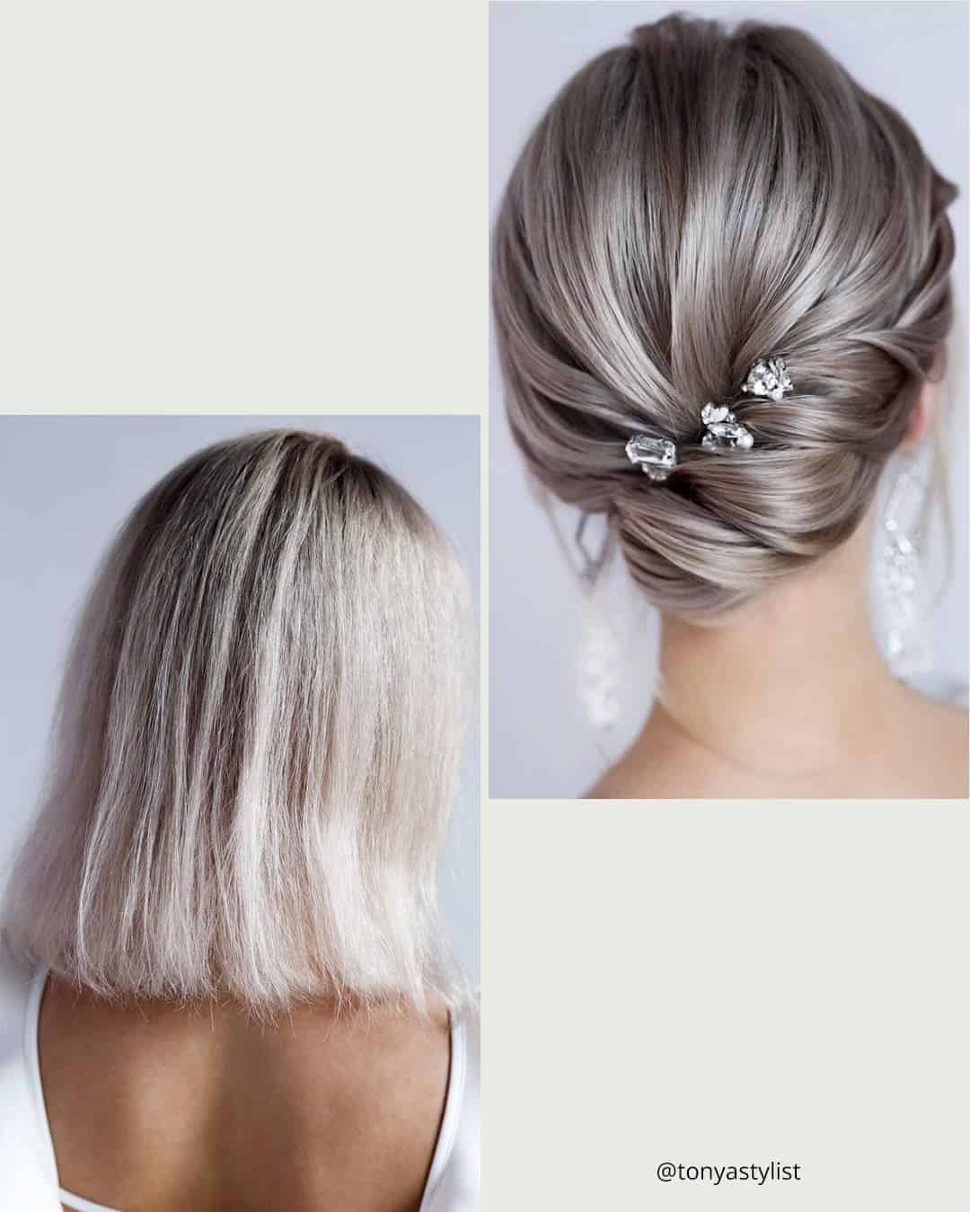 Wedding Hairstyles For Short Hair Bob
