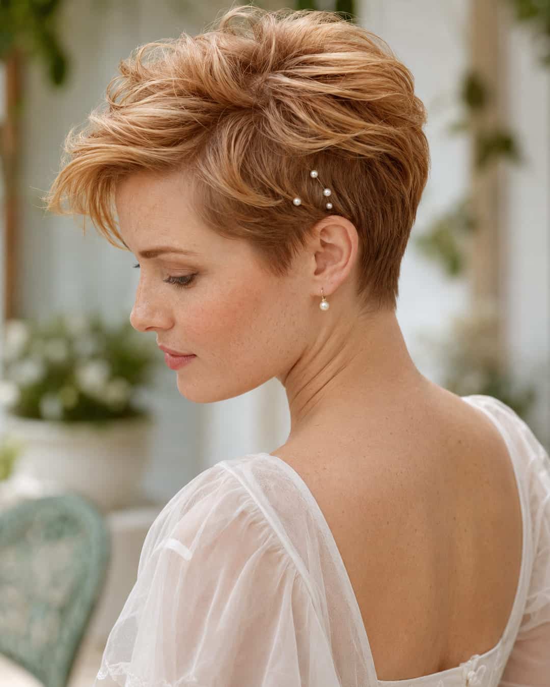 Wedding Hairstyles For Short Curly Hair