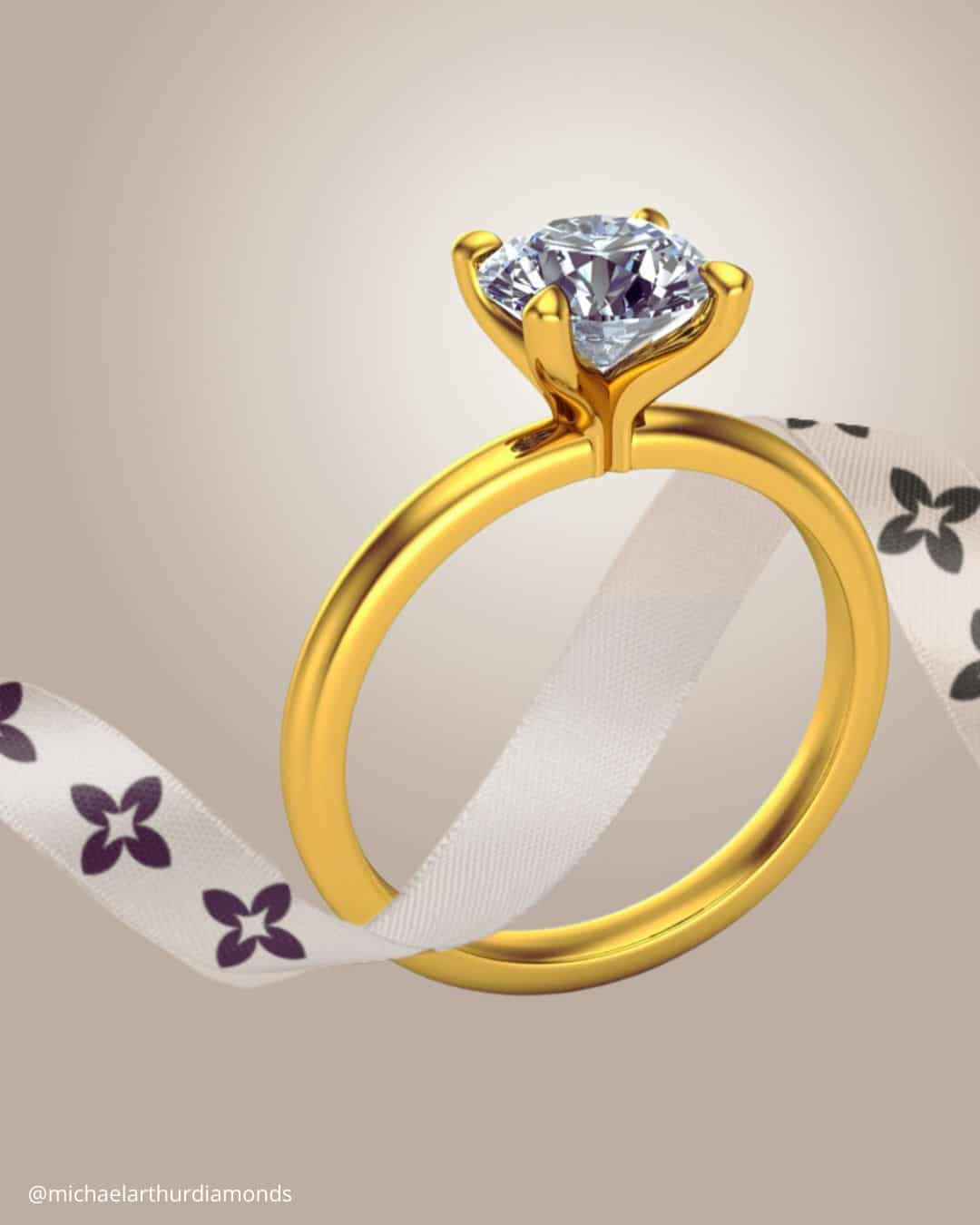 Simple Gold Rings