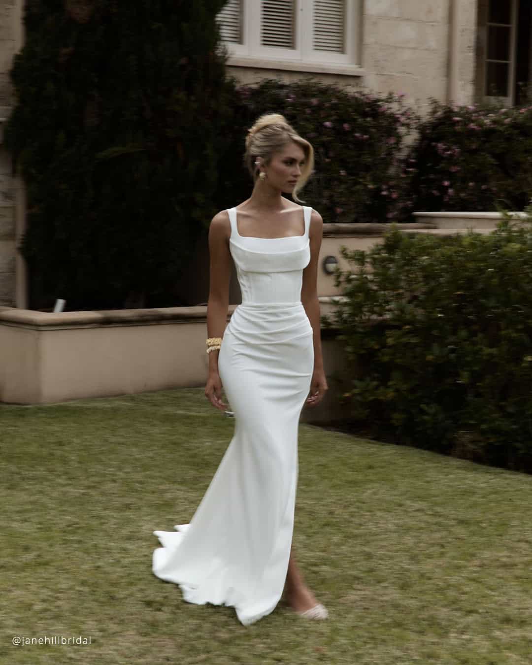 Vintage Simple Elegant Wedding Dresses