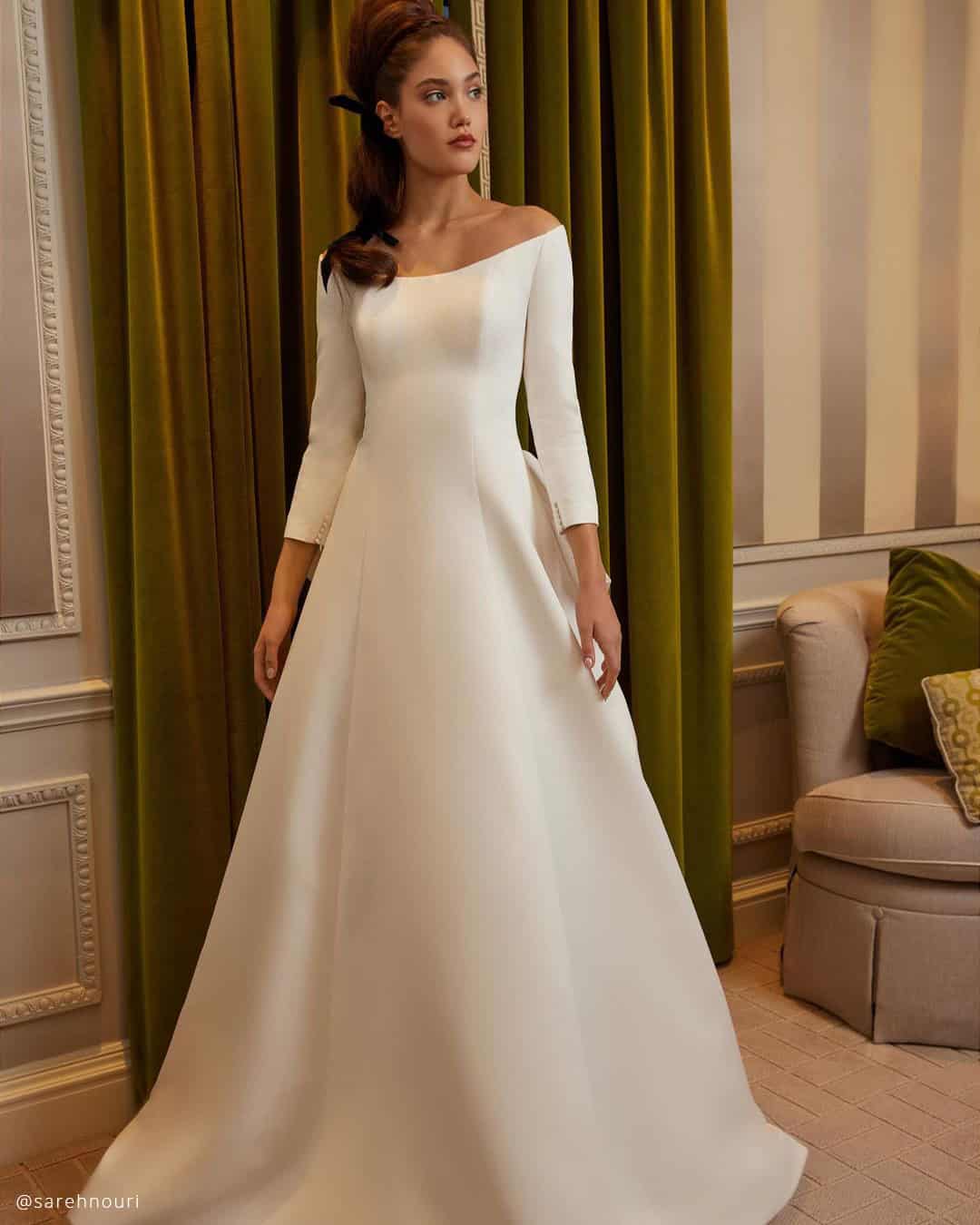 Elegant Simple Dresses For A Wedding