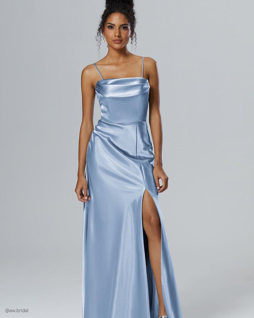 Powder Blue Bridesmaid Dresses