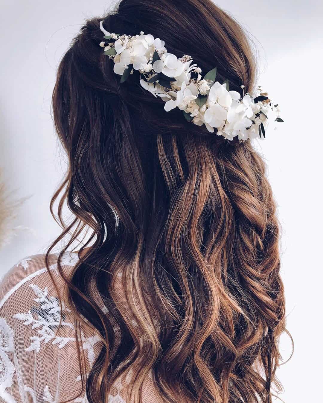 Wedding Hairstyles Flower Crown