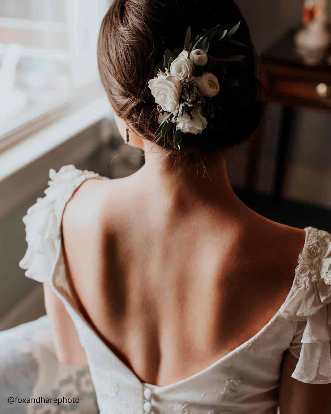Braided Wedding Hairstyles With Flowers