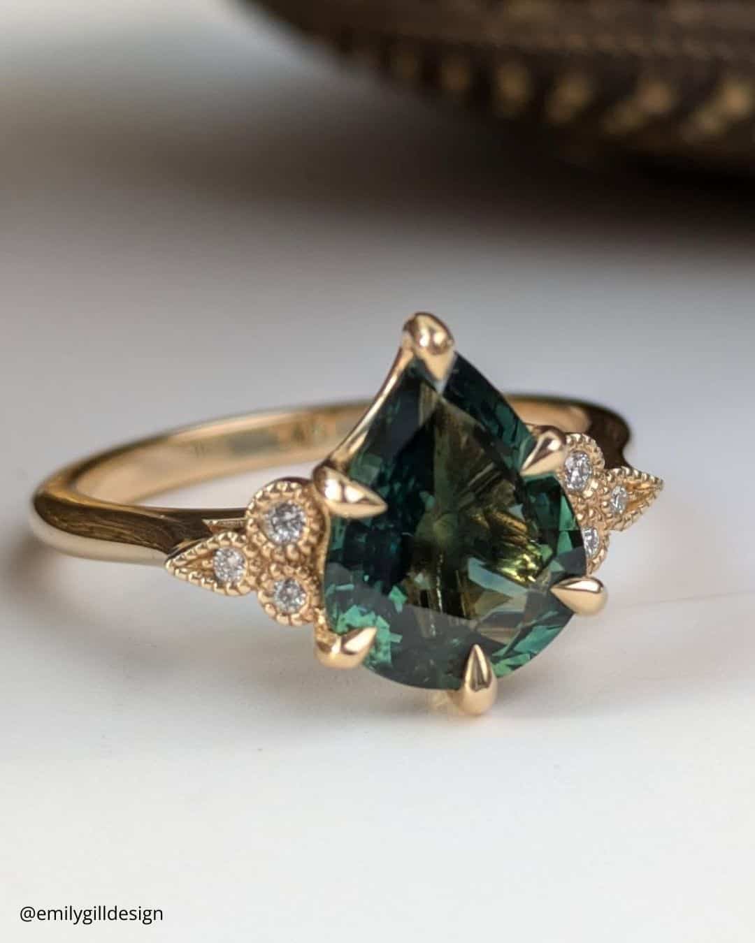 Yellow Gold Engagement Rings For Women