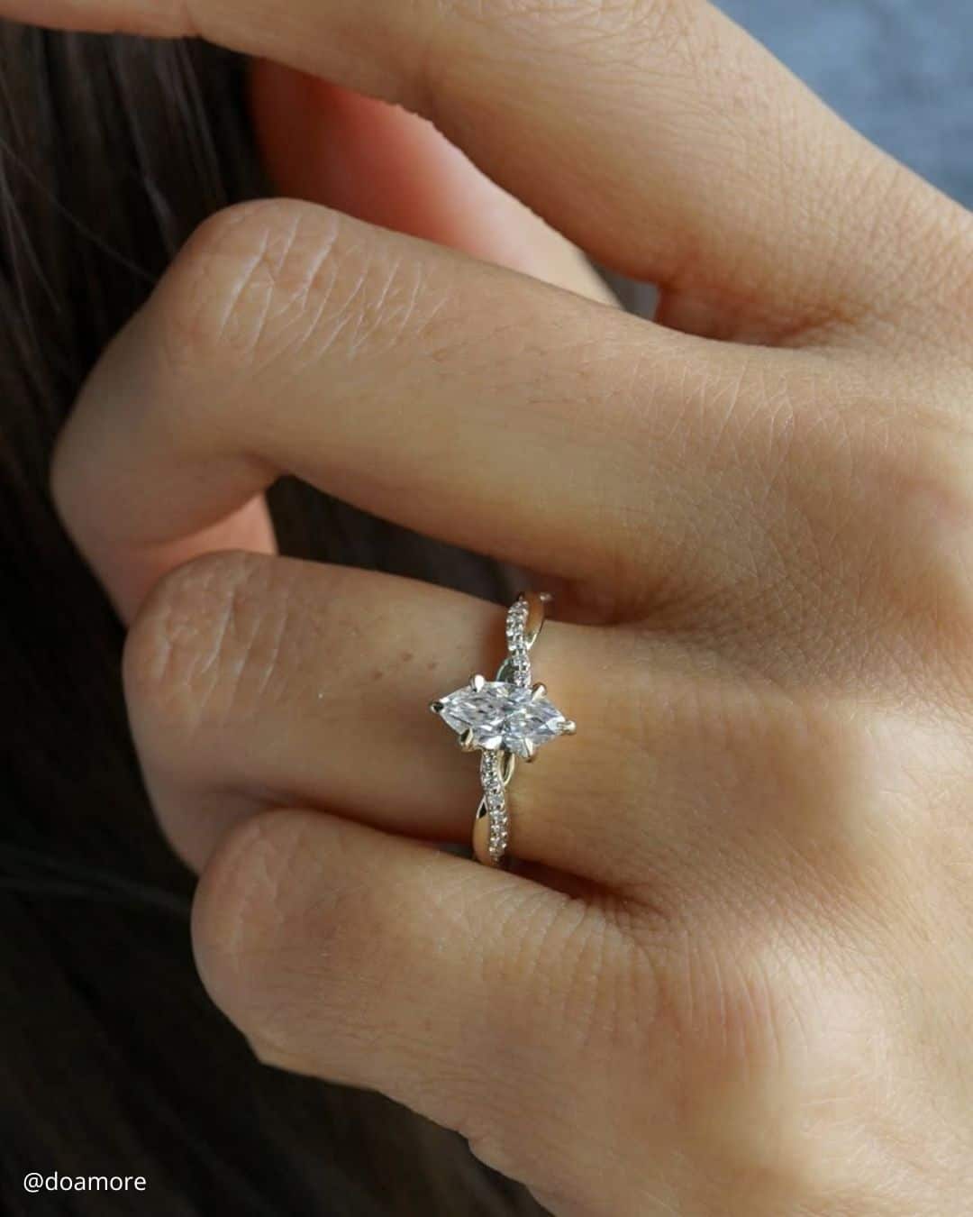 Yellow Gold Engagement Rings For Women