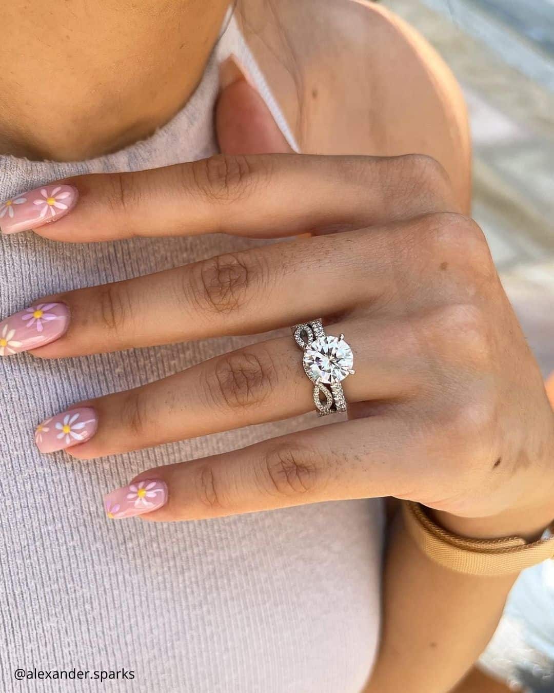 Moissanite Engagement Rings for Women