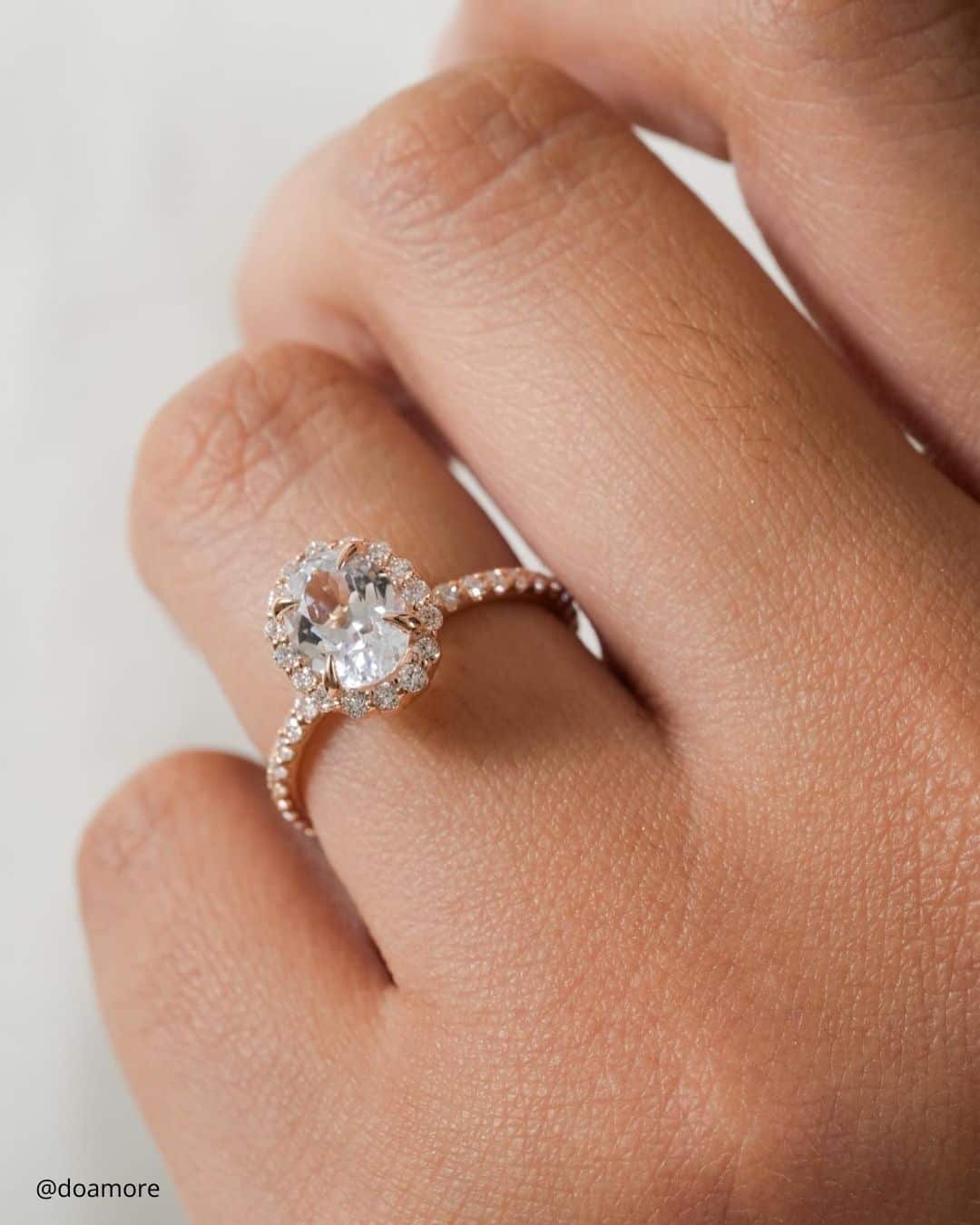 Simple Oval Cut Rings