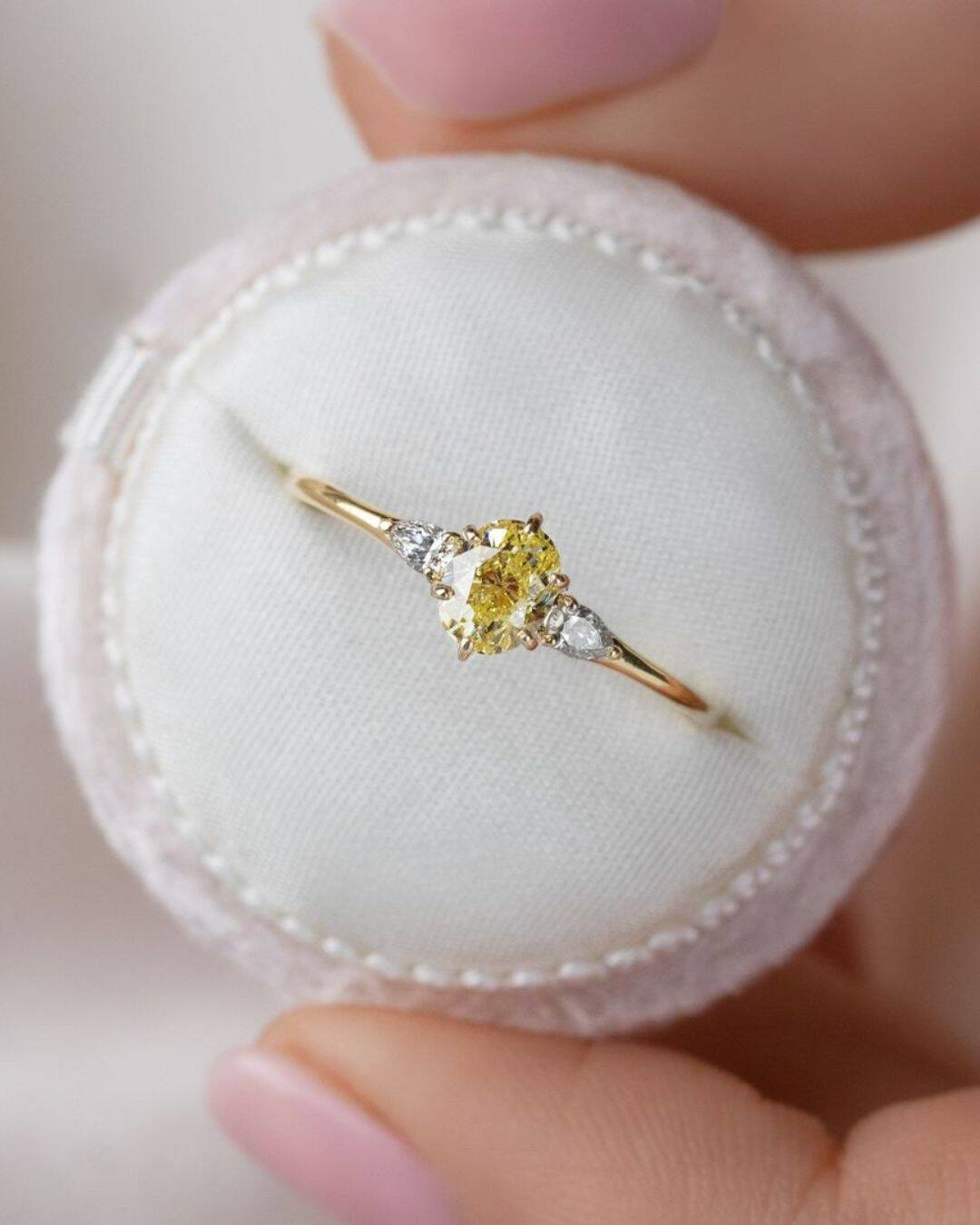 Simple Oval Cut Rings