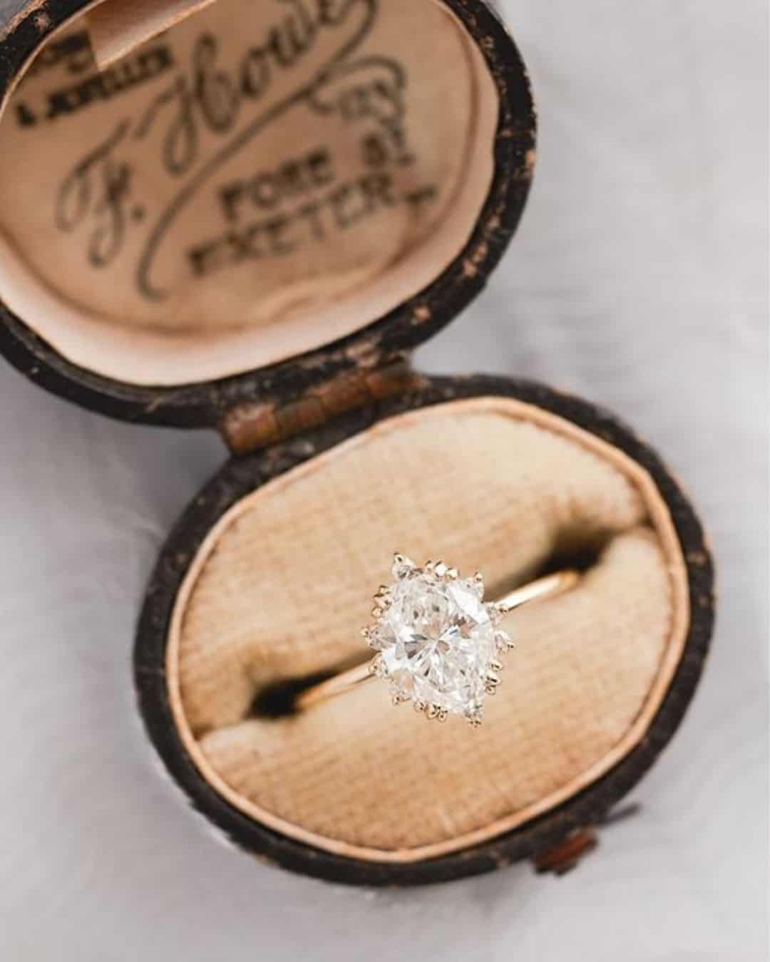 Simple Oval Cut Rings