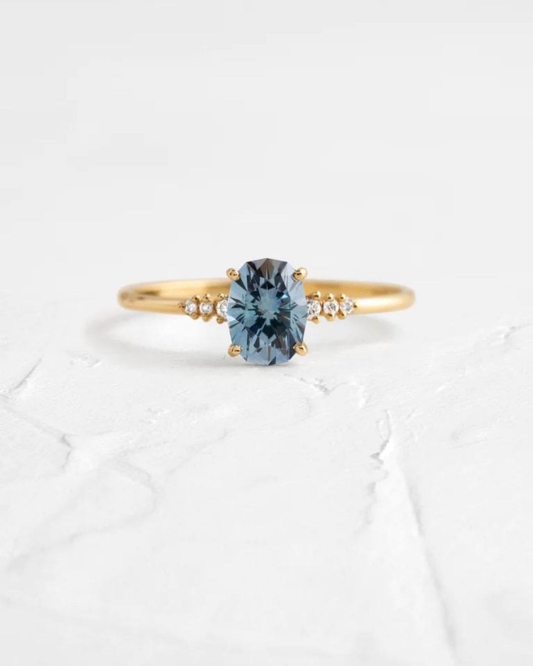 Oval Rings In Wedding Sets