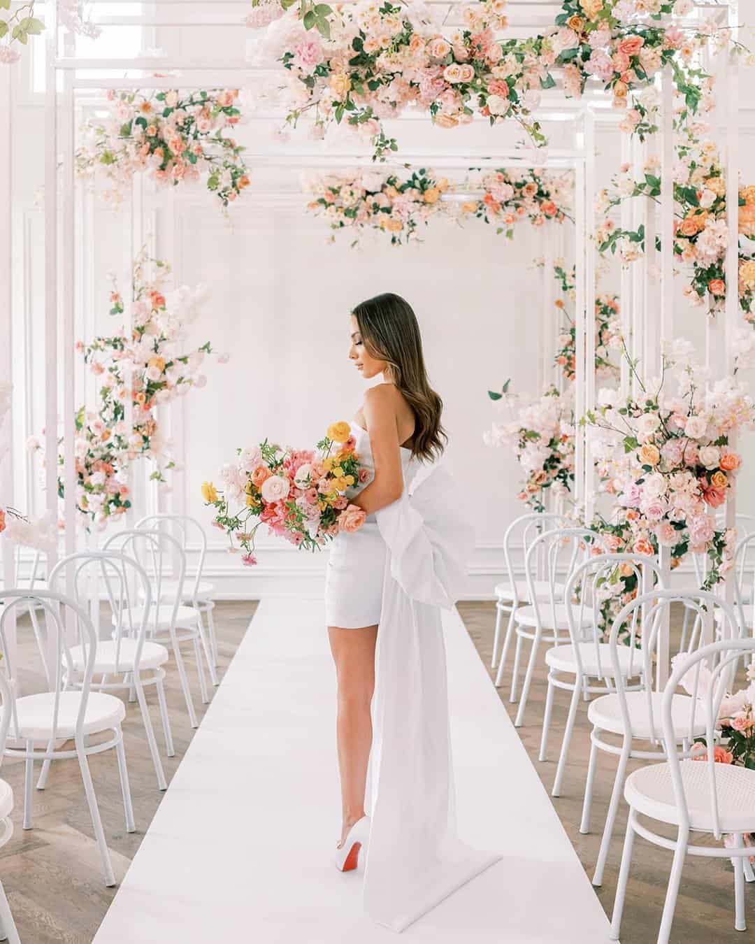 wedding ceremony decorations indor spring decor rachelaclingen