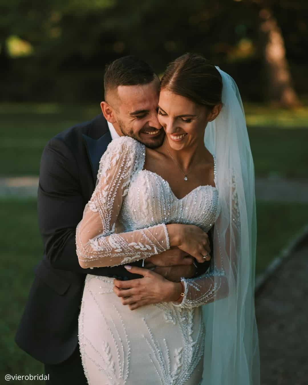 wedding photos happy brides tender cute photos hugging smiling vierobridal