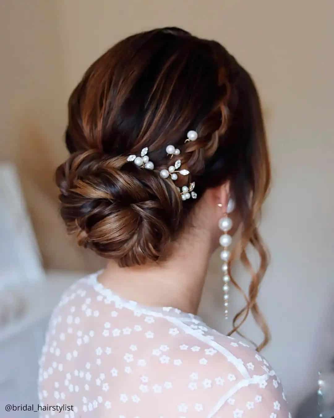 Winter Wedding Updos