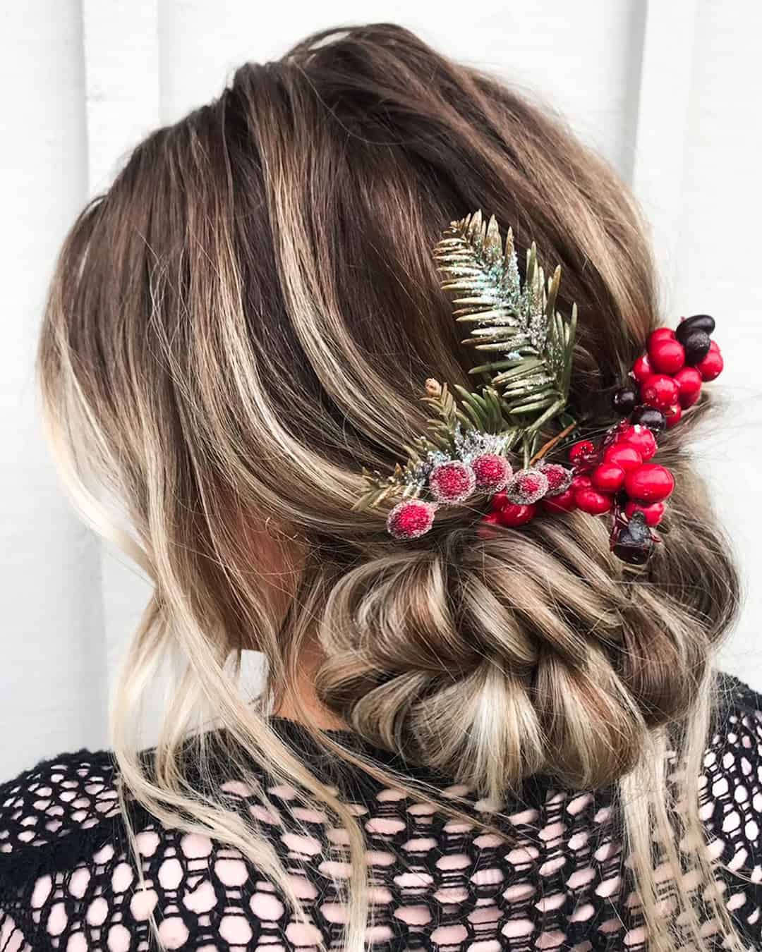 Winter Wedding Updos